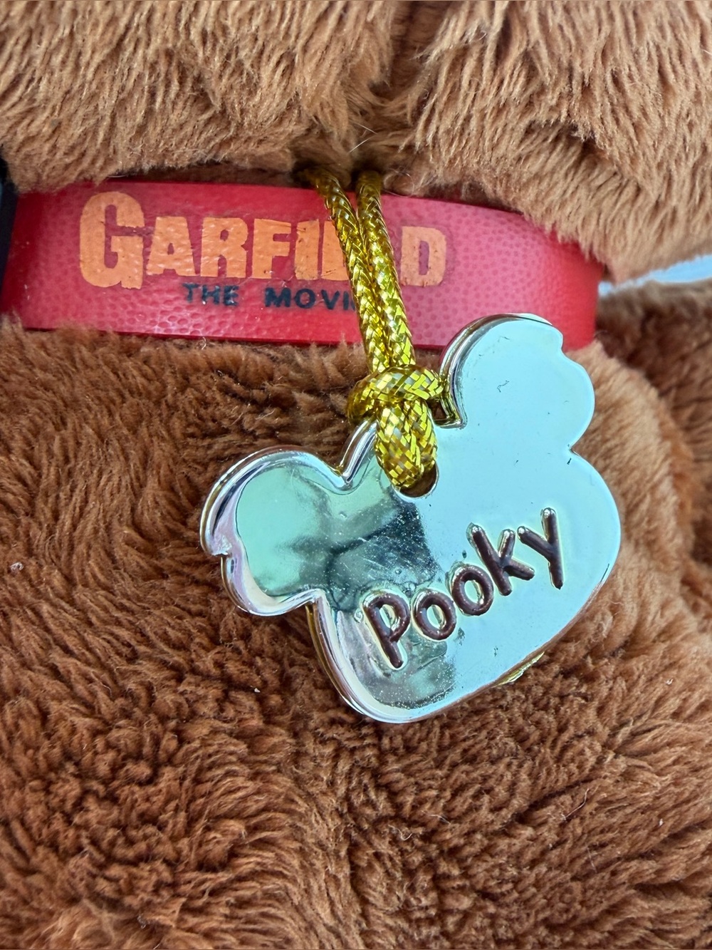 Ty Beanie Buddy Pooky Garfield Teddy Bear 2004 Movie Plush Retired - Picture 3 of 8